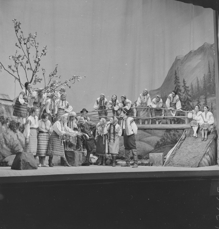 Trembita, Teater Estonia, 1950, osades: Somov – Ants Aasma