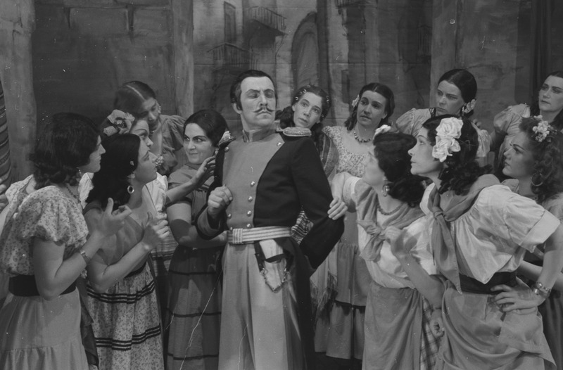 Carmen, Teater Estonia, 1947, osades: Zuniga – Aaro Pärn