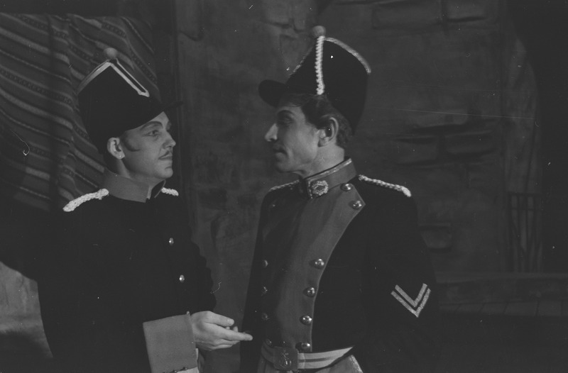 Carmen, Teater Estonia, 1947, pildil: Voldemar Paldre, Johannes Kepp