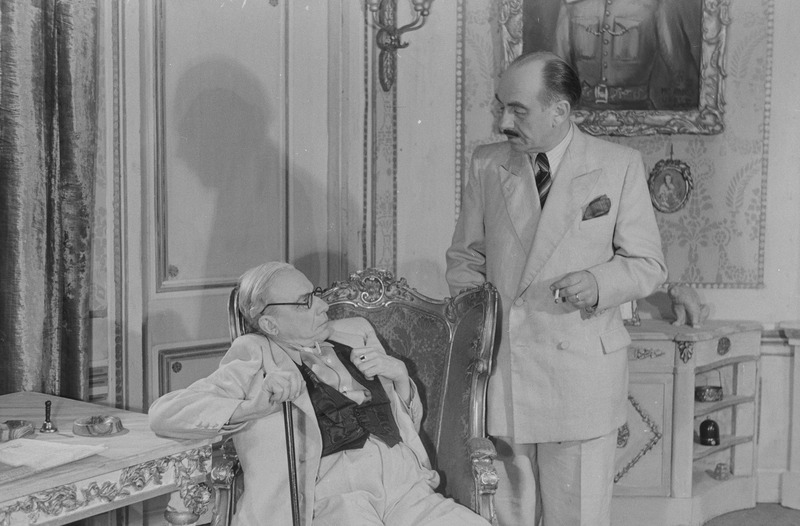 Sügavad juuresd, Teater Estonia, 1948, osades: Elsworth Langton – Hugo Laur, Roy Maxwell – Andres Särev