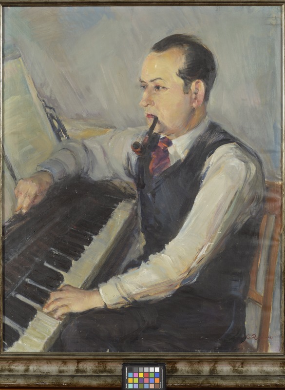 maal. Gustav Raud: Eduard Tubin, 1941