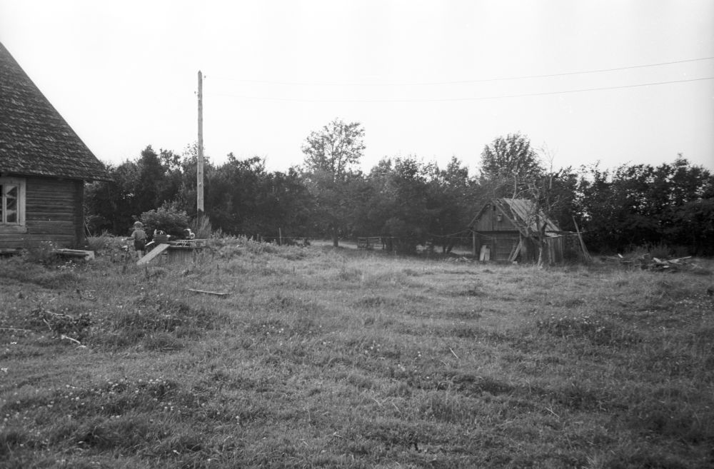 Popi talu õu Atika külas.