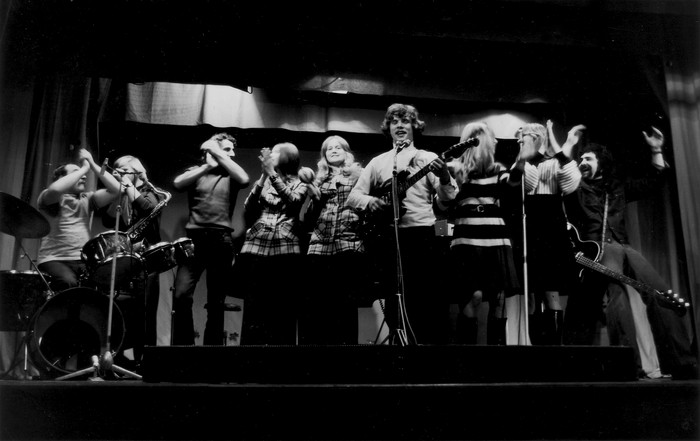 "Sõpruse" kolhoosi vokaalinstrumentaalansambel "EB" 1976 a.