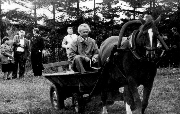 Hiiumaa XV põllumeeste kutsemeisterlikkuse võistlused  Emmastes- (hobuse rakendus.)