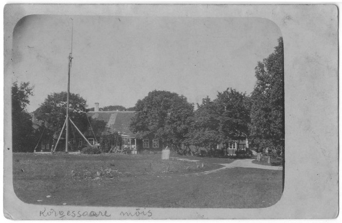 Fotopostkaart. Kõrgessaare mõis