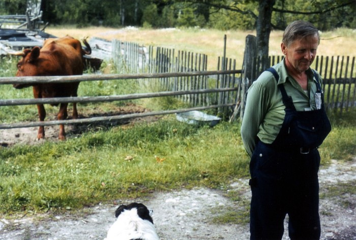 Endel Nigul karjaaia juures