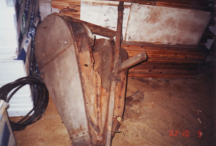 Mangu küla Raudmäe talu sepikoja restaureerimine, sisevaade