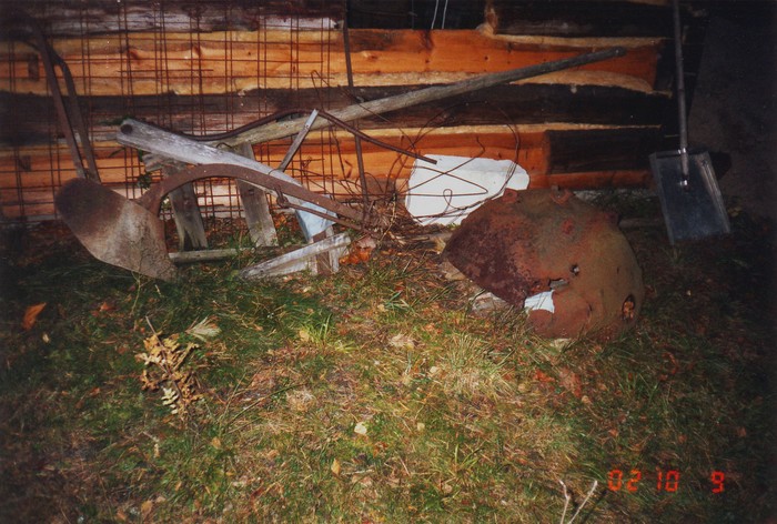 Mangu küla Randmäe talu sepikoja restaureerimine, sisevaade