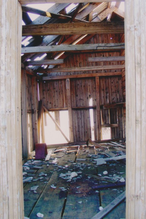 Foto. Haldi sadamas oleva hoone sisevaade.