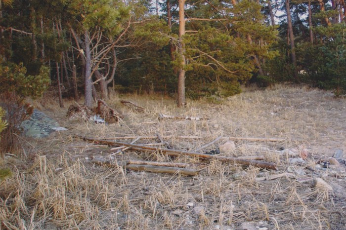 Foto. Mustana Sakka lautrikoht