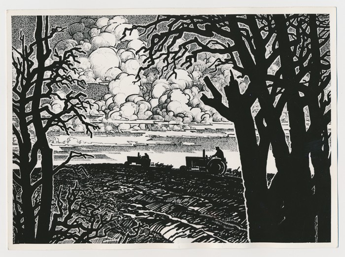 Foto: P. Kammi tööst  "Uudismaa"