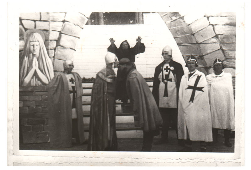 Vabaõhuetendus "Lembitu" Keila Kultuurimaja näiteringi esituses