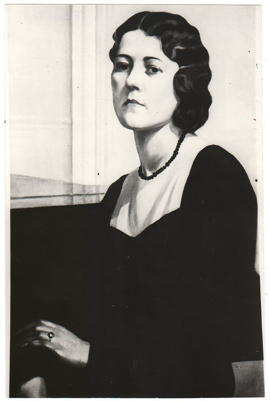 K. A. Herman. Õe portree (õli, 1931; Hildegard Herman)