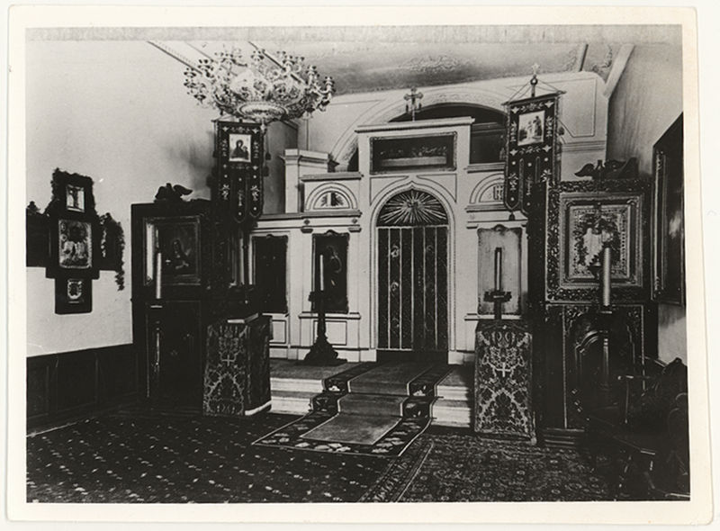 Keila-Joa mõisakiriku sisevaade