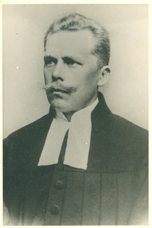 Foto. Moritz von Busch, Vigala koguduse õpetaja 1898 - 1925.