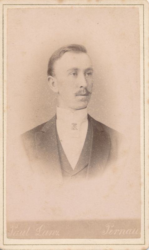 Foto. Aleksander Feldmann, Portreefoto. Ateljee P. Lanz, Pärnu.