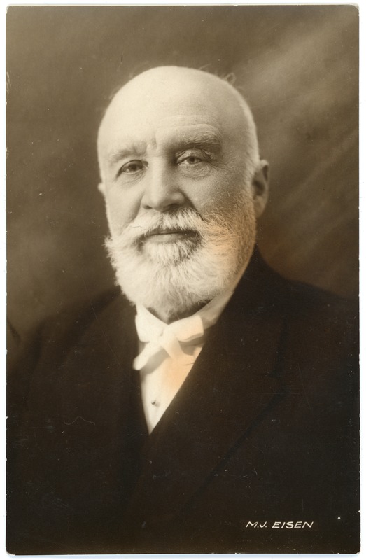 Foto. Matthias Johann Eisen, Eesti rahvaluule koguja, Fotogr. P. Parikas.