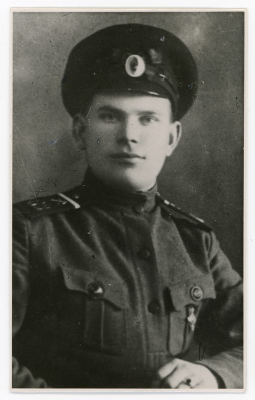 Foto. Georg Kreuks. Eesti töörahva õiguste eest võitleja. Langes 7. dets. 1924.