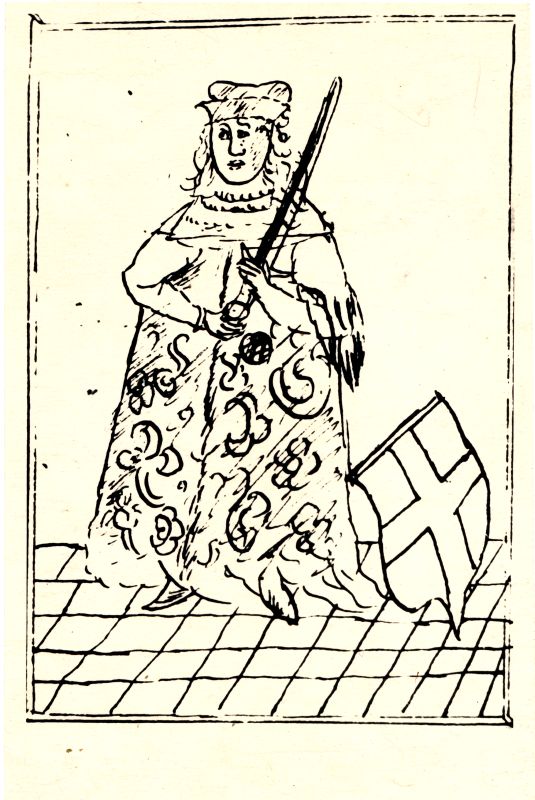 Foto. Burchhard von Dreileben, Liivimaa ordumeister (1340-1345). Eestlaste 1343.a. Jüriöö ülestõusu mahasuruja.