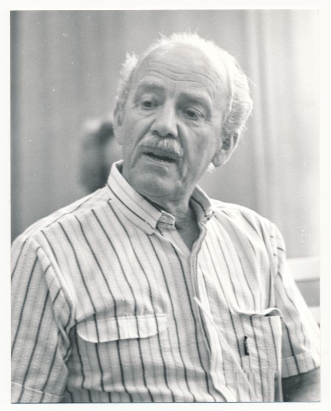 Foto. Endine vormsirootslane H. Mickelin.