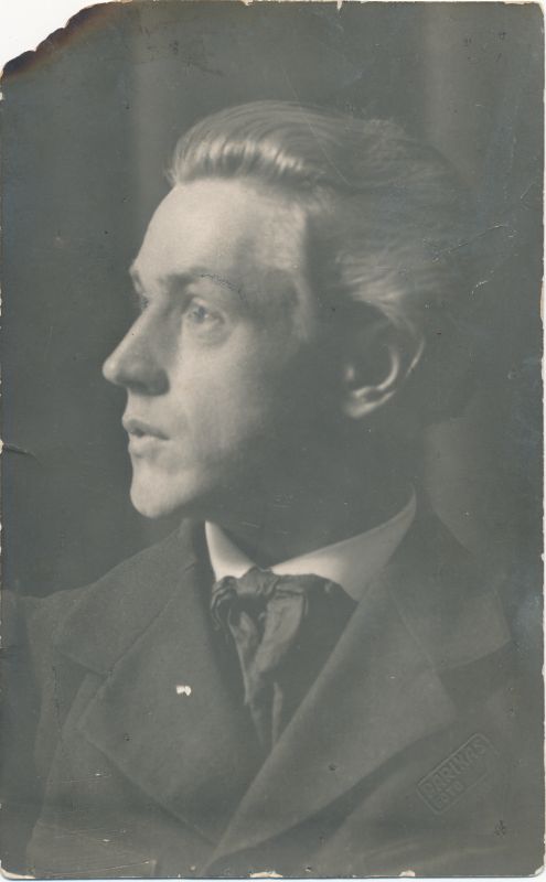 Foto. Roman Haavamägi u 1920, foto: Parikas