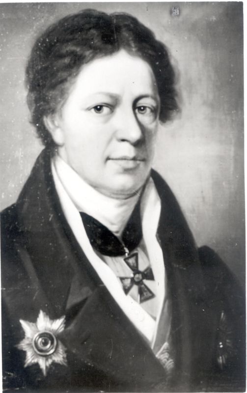 Foto. Parun B. J. v. Üexküll (1762-1827). Rinnaportree. Foto maalist M. Aitsam 1936.