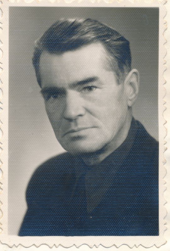 Foto. Sõjaveteran Jaan Tõnisson. Mustvalge. Asub HM 7940:1.