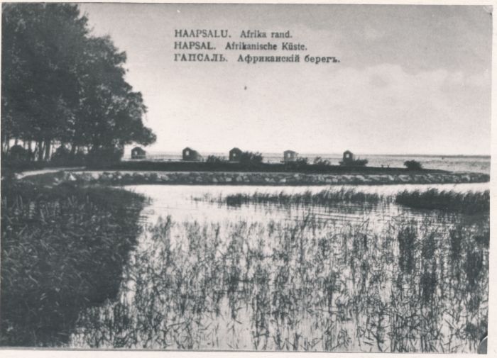 Foto. Nn. "Aafrika rand" Haapsalus XX saj. alguses. 1967. Ü. p. M. Arro.