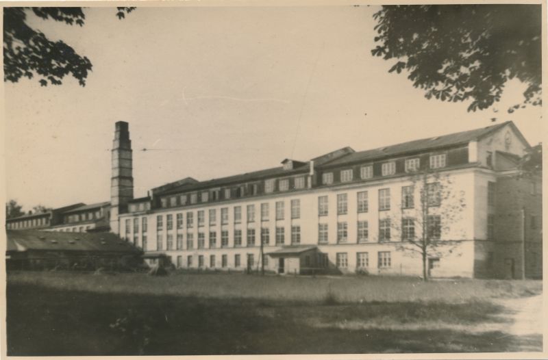 Foto. Kärdla Kalevivabrik Hiiumaal, asutatud 1826.