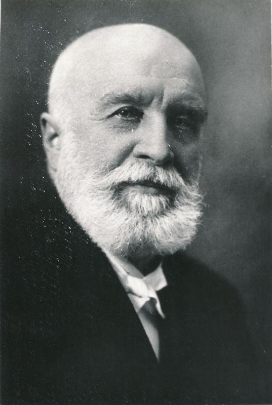 Fotokoopia. Matthias Johann Eisen (1857-1934), eesti folklorist. 1931.a.
