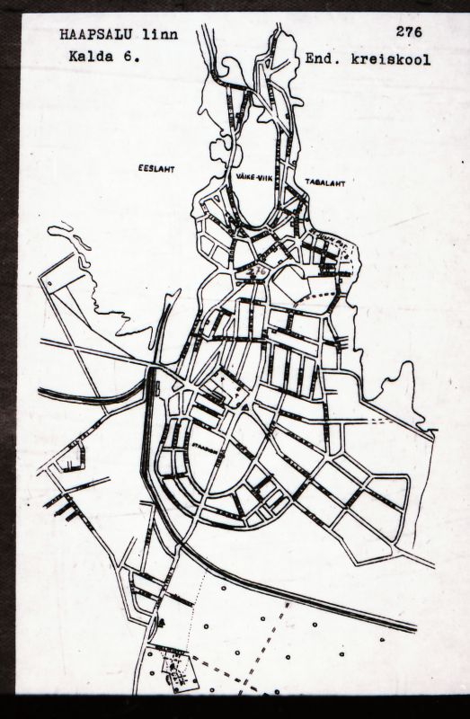 Negatiiv. Haapsalu. Kalda 6. Endine Kreiskool.
Ü.p. 1976.