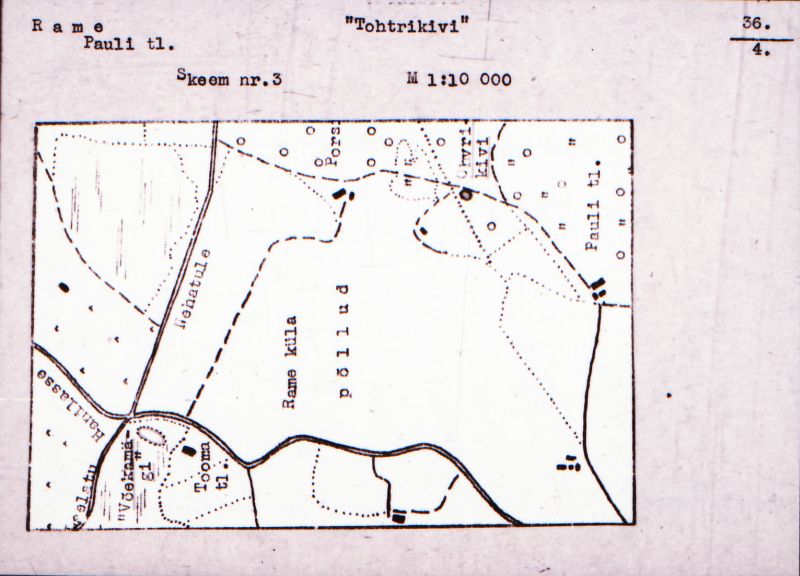 Negatiiv.  Rame. Pauli tl. "Tohtrikivi".
Ü.p. 1976.