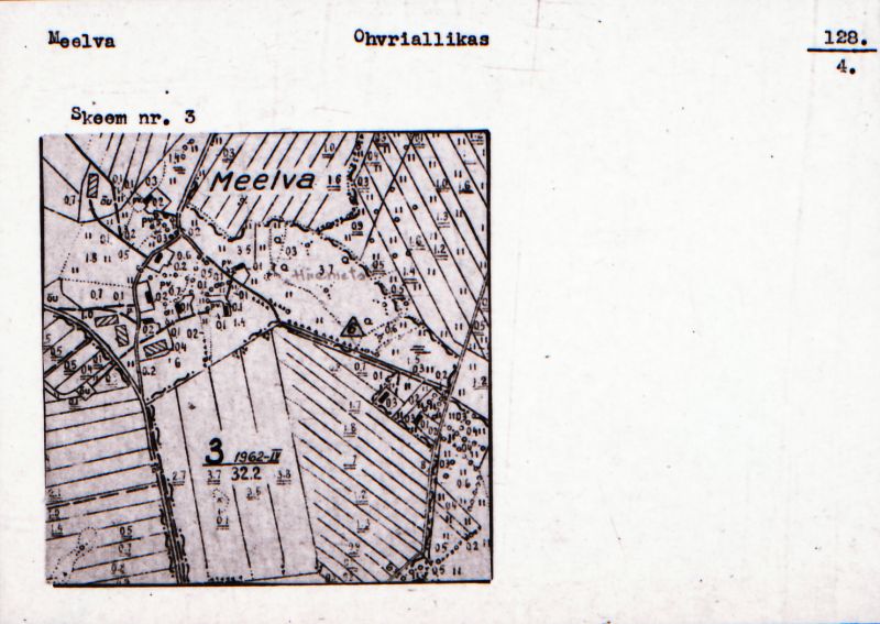 Negatiiv.  Meelva. Ohvriallikas.
Ü.p. 1976.