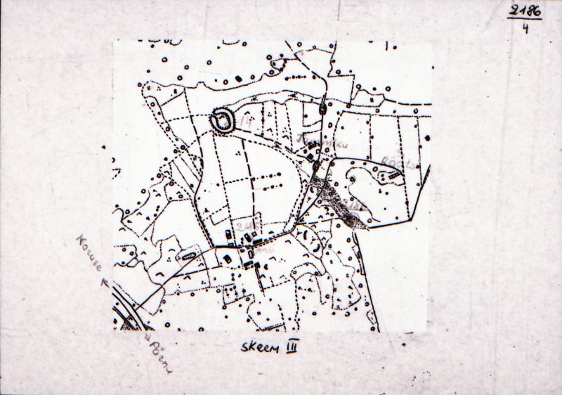 Negatiiv.  Linnuse. Asula.
Ü.p. 1976.