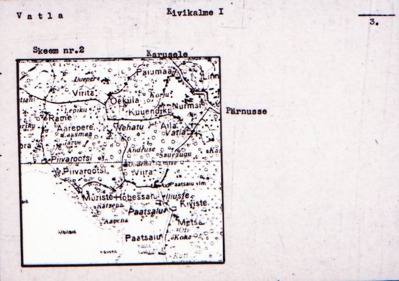 Negatiiv. Vatla kivikalme I.
Ü.p. 1976.