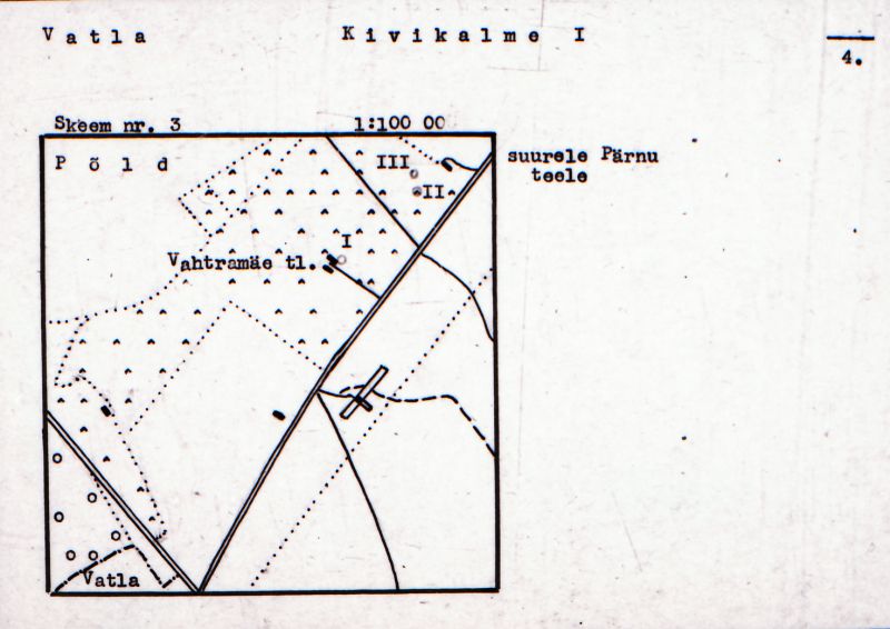 Negatiiv. Vatla kivikalme I.
Ü.p. 1976.