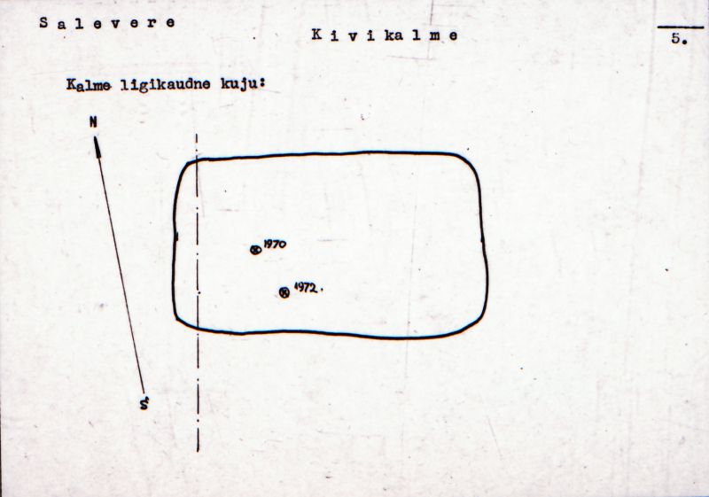 Negatiiv. Salevere kivikalme.
Ü.p. 1976.