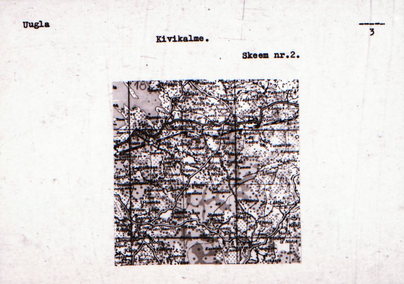 Negatiiv. Uugla kivikalme.
Ü.p. 1976.