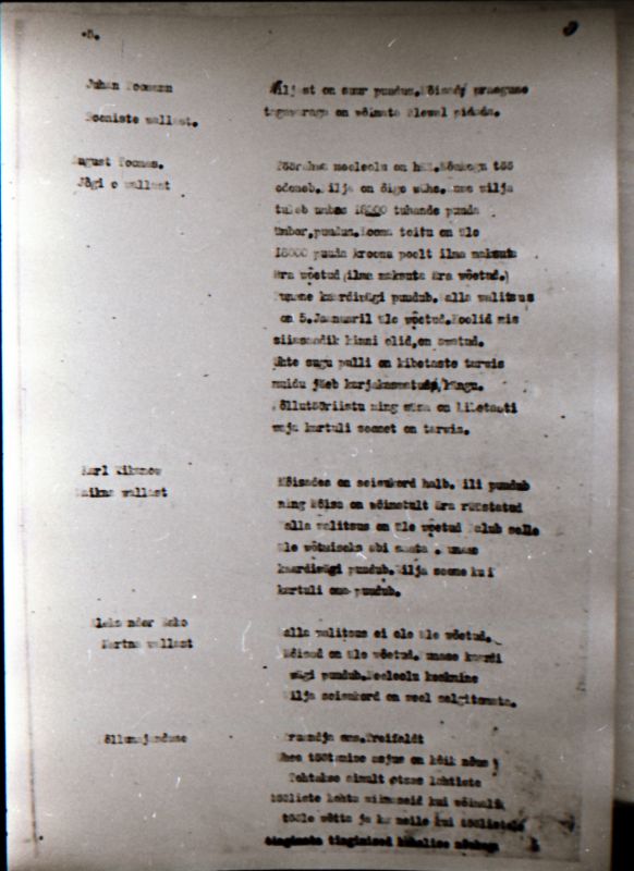 Negatiiv. 1917. a sündmusi Haapsalus ja selle ümbruses kajastav materjal. Ümberpildistus trükisest. Ümberpildistas Mihail Naumov, 1987.