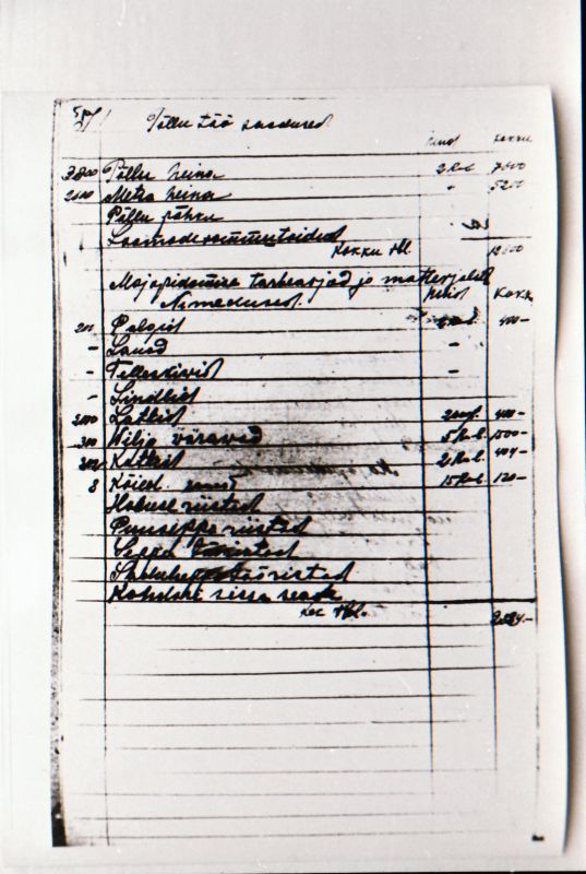 Negatiiv. 1917. a sündmusi Haapsalus ja selle ümbruses kajastav materjal. Ümberpildistus trükisest. Ümberpildistas Mihail Naumov, 1987.