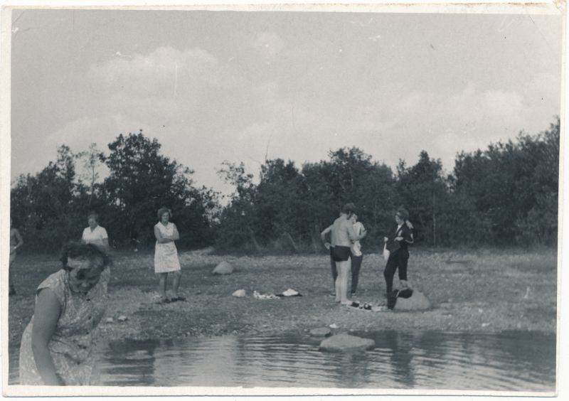 Foto. Sidetöötajate a/ü vabariiklik seminarlaager Haapsalu raj. Kirimäel, foto H. Matsberg, 1973