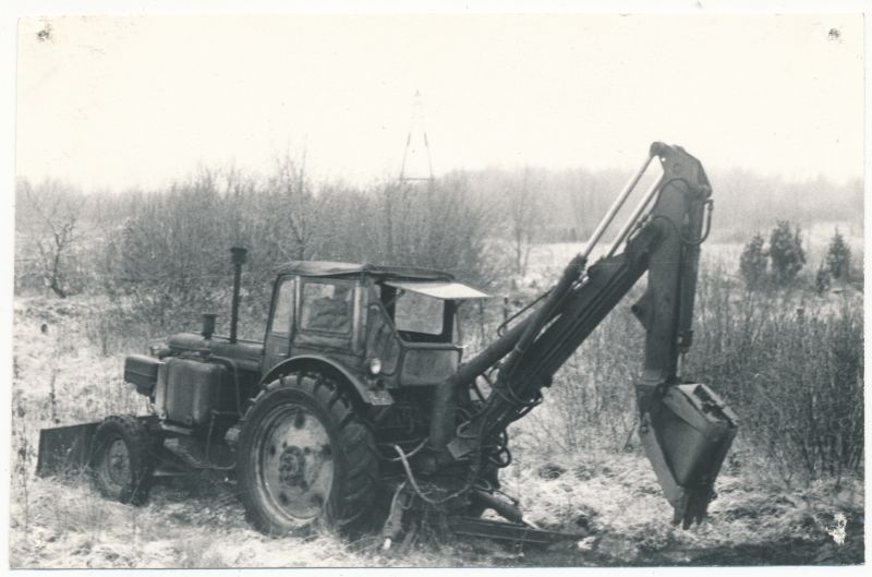 Foto. Kingissepa ATJ ehitamine, 1976