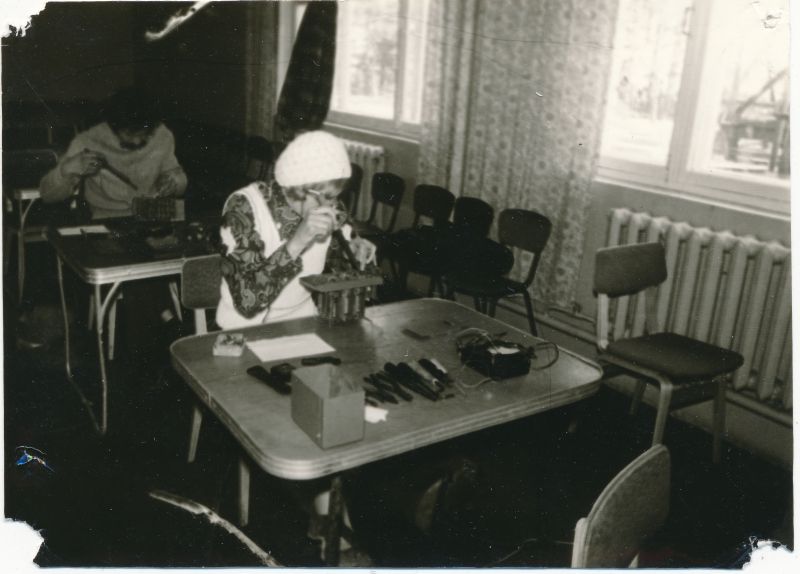 Foto. Haapsalu STES kutseala võistlused. Foto V. Pärtel, 1976