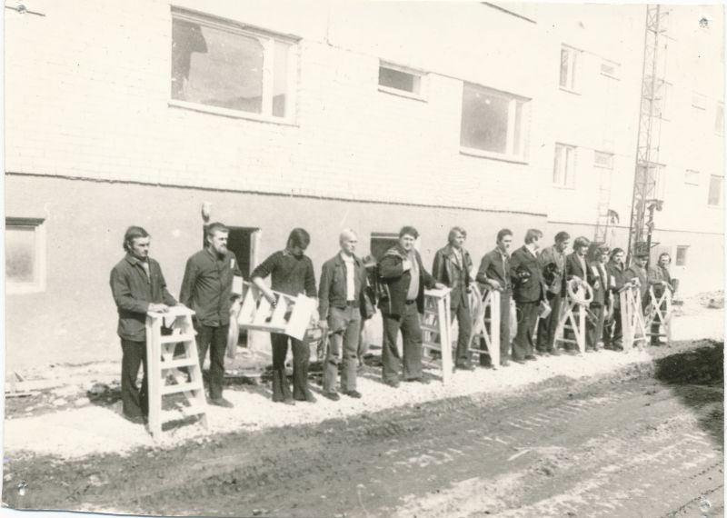 Foto. Haapsalu STES kutseala võistlused. Foto V. Pärtel, 1976