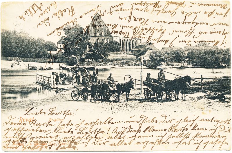 Postkaart. Pirita vaade. 1903. von der Ley.