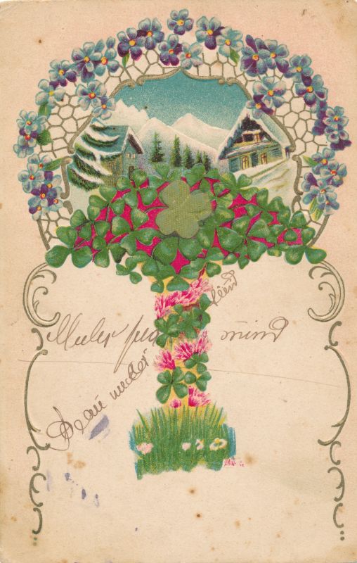 Postkaart. Meelespead. 1907.