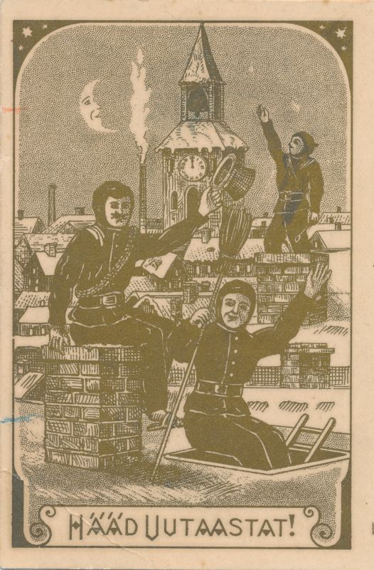 Postkaart. Hääd uut aastat!