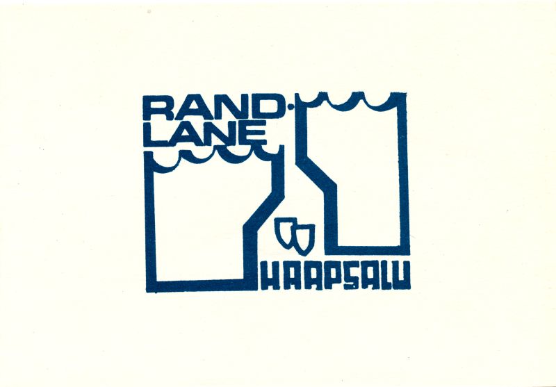 Plankett "Haapsalu Rahvateater "Randlane" näitleja ...