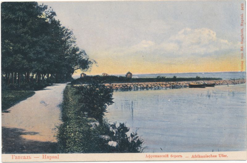 Postkaart. Aafrika kallas u 1905