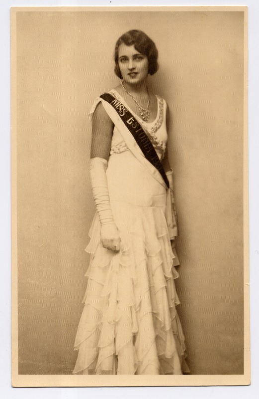 1931.a. Miss Estonia Lilly Silberg